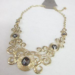 Magnolia by Treska Necklace Sunny Brunch Statement jewelry gold short Multi Mix